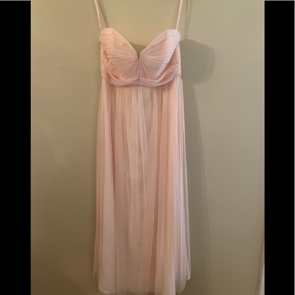 Amsale Dress Bridesmaid Ball Gown